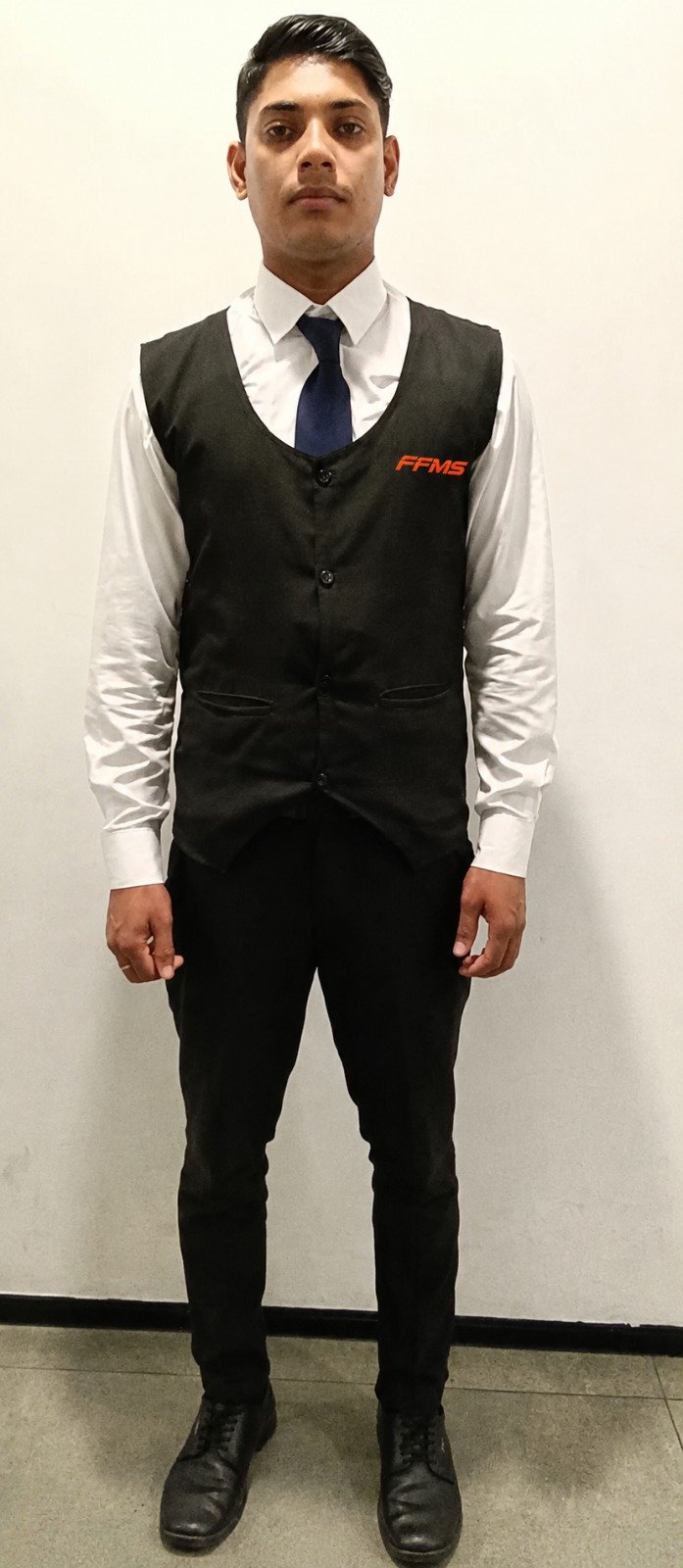 Fortis team member in formal uniform